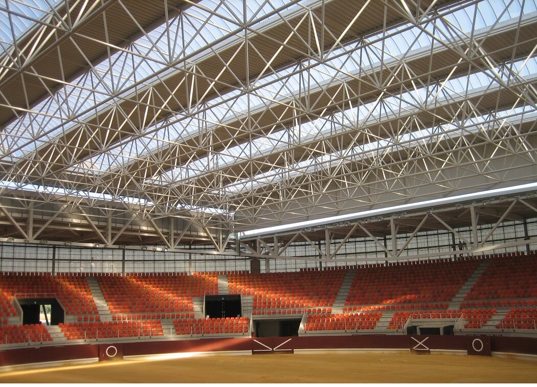 polycarbonate roofing panel in clear